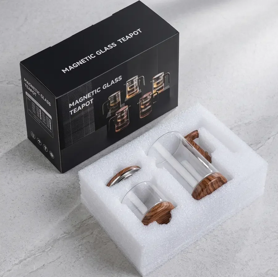 Caja y piezas del infusor